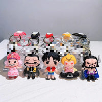 HKM-750995 3D PVC Cartoon Anime Keychain - Fun and Stylish Bag Pendant Accessory