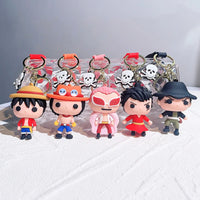HKM-750995 3D PVC Cartoon Anime Keychain - Fun and Stylish Bag Pendant Accessory