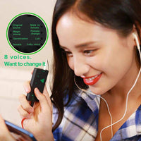 HKM-751379 Mini USB Condenser Microphone Voice Changer for Mobile and Computer Use, 300mAh Battery
