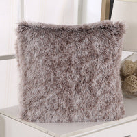 HKM-751379 Sea Lion Plush Velvet Cushion Cover - 43x43cm Decorative Pillowcase for Home and Office