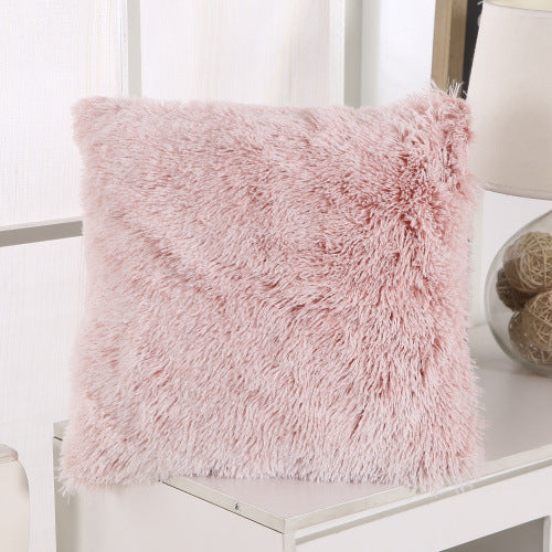 HKM-751379 Sea Lion Plush Velvet Cushion Cover - 43x43cm Decorative Pillowcase for Home and Office