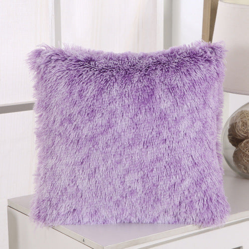 HKM-751379 Sea Lion Plush Velvet Cushion Cover - 43x43cm Decorative Pillowcase for Home and Office