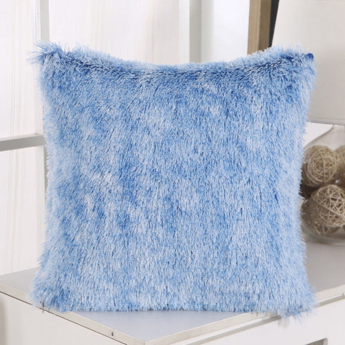 HKM-751379 Sea Lion Plush Velvet Cushion Cover - 43x43cm Decorative Pillowcase for Home and Office