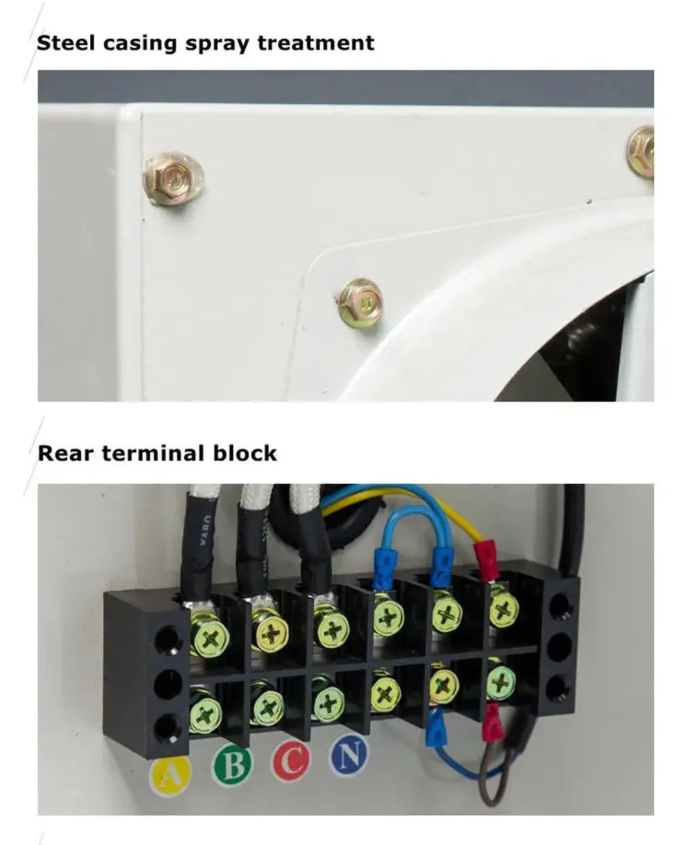KTX-751507 Industrial Electric Fan Heater with Digital Display and Overheat Protection