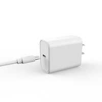 HKM-751571 Universal Type-C Android Charger with CCC and UL Certification - White Charging Head
