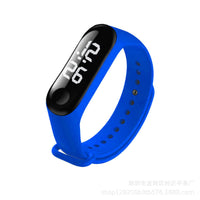 HKM-751827 Waterproof Touch Electronic LED Watch for Couples with World Time and Calendar Function
