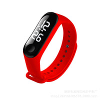 HKM-751827 Waterproof Touch Electronic LED Watch for Couples with World Time and Calendar Function