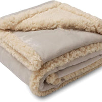 HKM-751955 Waterproof Flannel Cotton Sherpa Pet Blanket for Dogs in Multiple Sizes