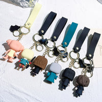 HKM-752147 3D Cartoon Harry Potter Keychain – PVC Car Pendant & Backpack Accessory