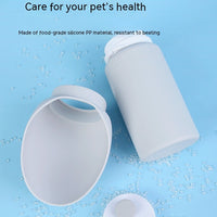 HKM-752339 Portable Large-Capacity Silicone Water Bottle for Dogs - Outdoor Foldable Drinking Cup