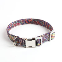 HKM-752659 Stylish Cotton Pet Dog Collar in Various Colors and Sizes