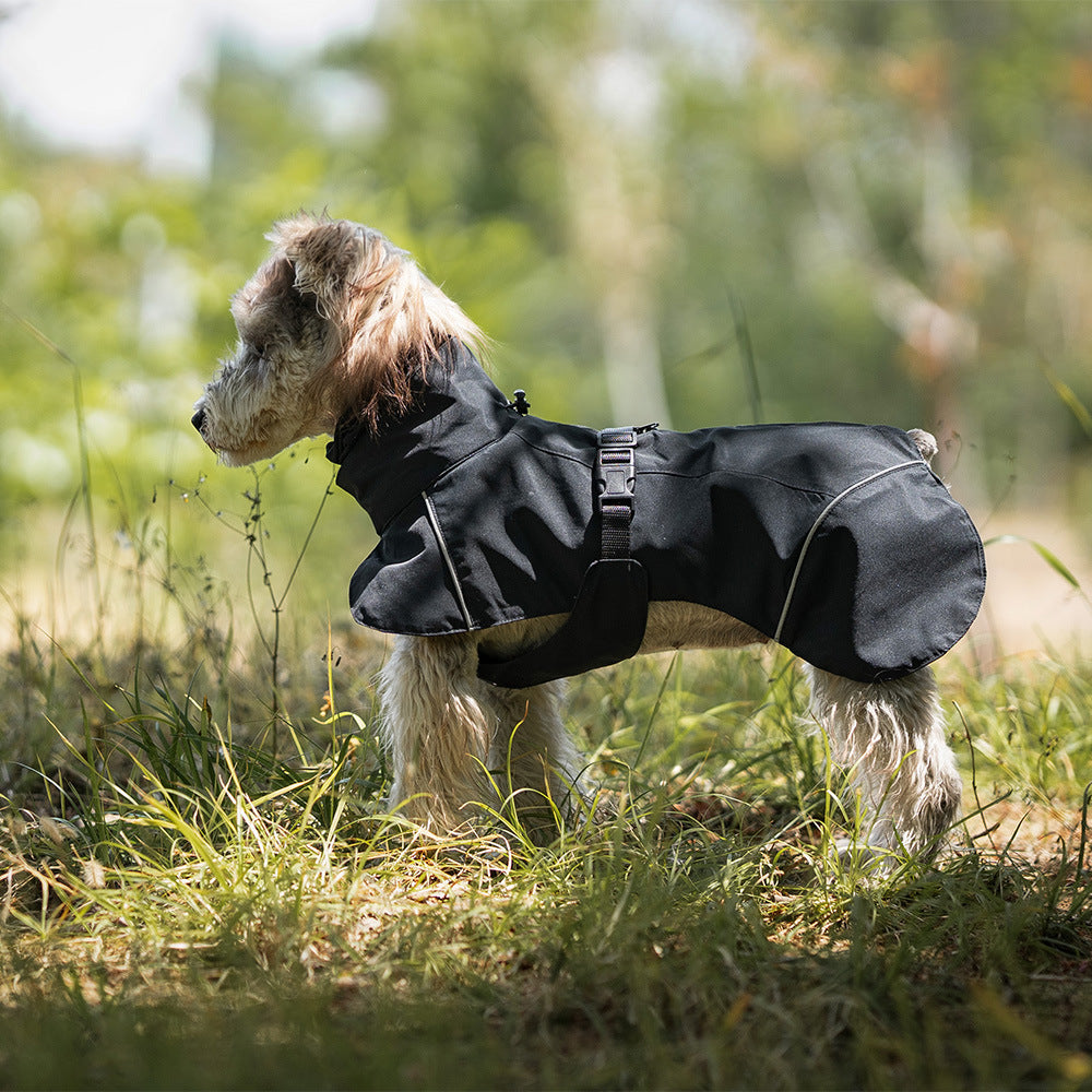 HKM-752979 Waterproof Universal Poncho for Small and Medium Dogs - Multiple Colors Available