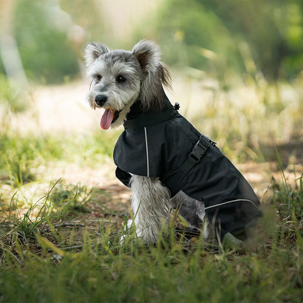 HKM-752979 Waterproof Universal Poncho for Small and Medium Dogs - Multiple Colors Available