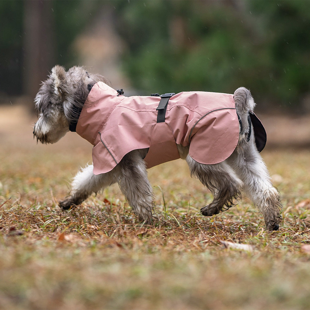 HKM-752979 Waterproof Universal Poncho for Small and Medium Dogs - Multiple Colors Available