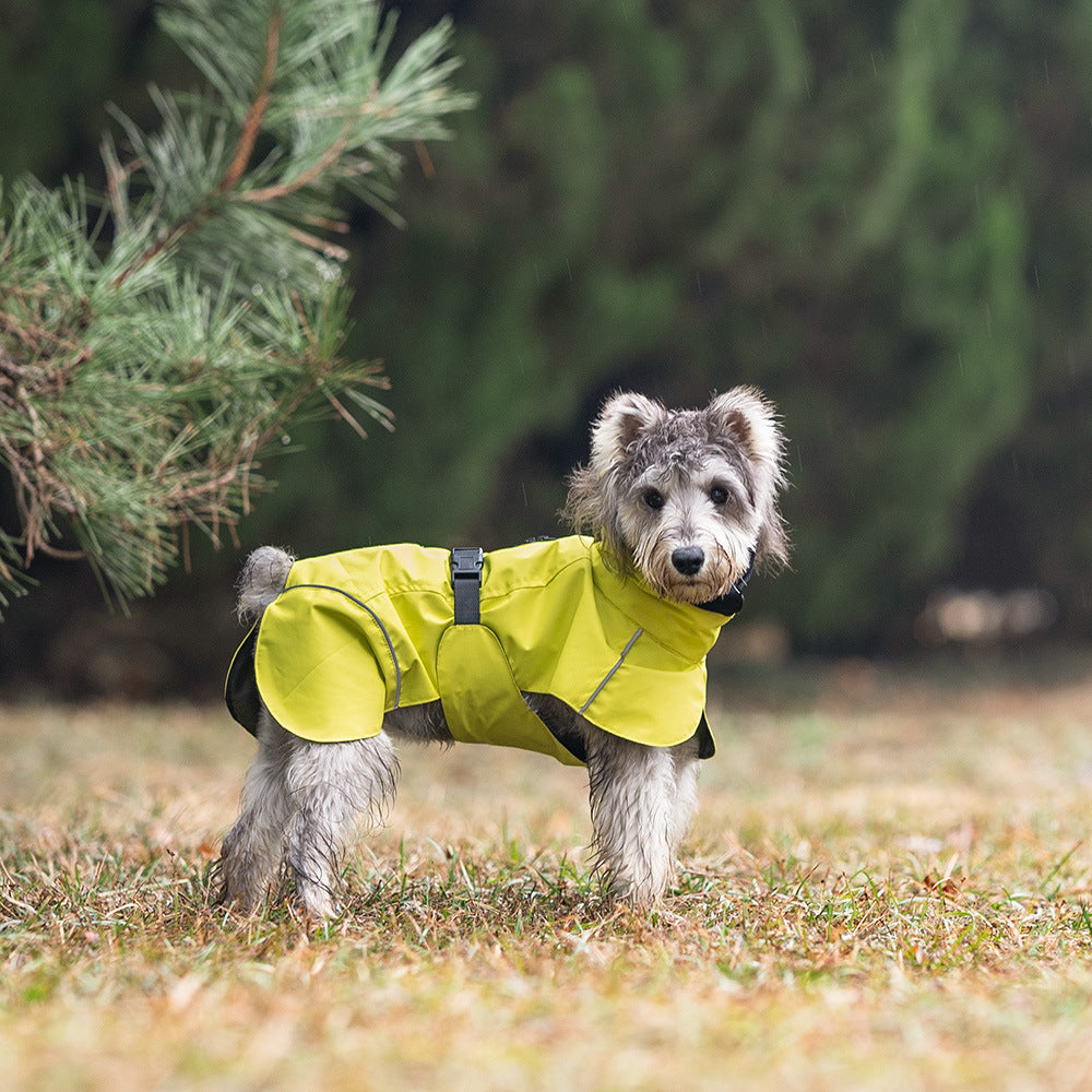 HKM-752979 Waterproof Universal Poncho for Small and Medium Dogs - Multiple Colors Available