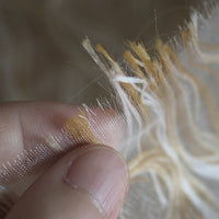HKM-753299 Designer Cotton-Polyester Yarn Fabric with Flowing Texture for DIY Clothing
