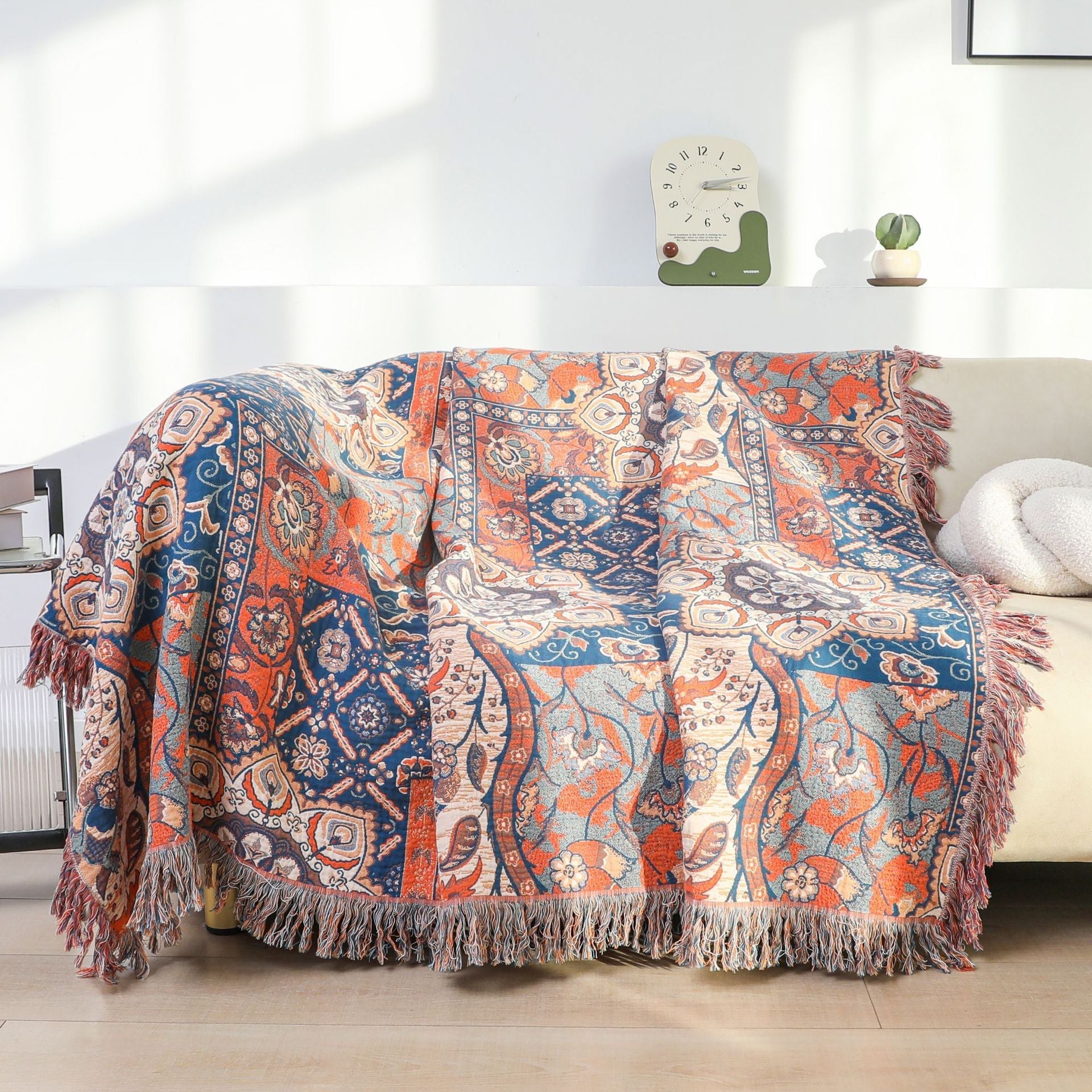 HKM-753299 Pure Cotton Double Gauze Blanket - Soft and Breathable Quilt, 200x230 cm