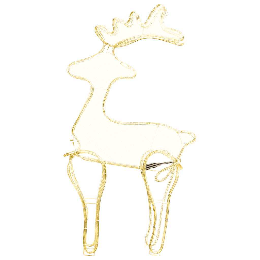 HKM-753427 Illuminated Reindeer Decoration with 306 LEDs for Indoor and Outdoor Holiday Display