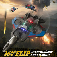 HKM-753427 Remote Control Airplane Toy for Kids, EPT Model, Indoor & Outdoor Use, 6 Channels, Ready-to-Fly