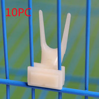 HKM-753555 Bird Fruit Forks for Small Animals - Plastic, 3.5cm Height, Easy to Clean and Refill, Set of 2