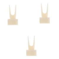 HKM-753555 Bird Fruit Forks for Small Animals - Plastic, 3.5cm Height, Easy to Clean and Refill, Set of 2