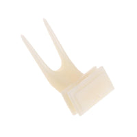 HKM-753555 Bird Fruit Forks for Small Animals - Plastic, 3.5cm Height, Easy to Clean and Refill, Set of 2
