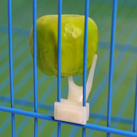 HKM-753555 Bird Fruit Forks for Small Animals - Plastic, 3.5cm Height, Easy to Clean and Refill, Set of 2