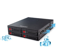 HKM-753811 6-Bay 2.5-Inch SATA HDD/SSD Hard Disk Enclosure with Built-In Optical Drive and Cooling Fan