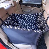 HKM-753811 Double Layer Waterproof Pet Car Mat - Rear Hanging Basket for Dogs and Cats, 60x50x35CM