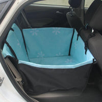 HKM-753811 Double Layer Waterproof Pet Car Mat - Rear Hanging Basket for Dogs and Cats, 60x50x35CM