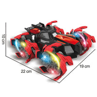 HKM-753875 4CH 2.4GHz Remote Control RC Rotating Stunt Car, Climbing Toy for Ages 5 and Up, 1:16 Scale, Ready-to-Go
