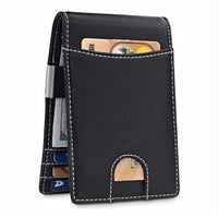 HKM-753875 Genuine Leather RFID Card Holder for Men and Women – Anti-Theft Design, Multiple Color Options
