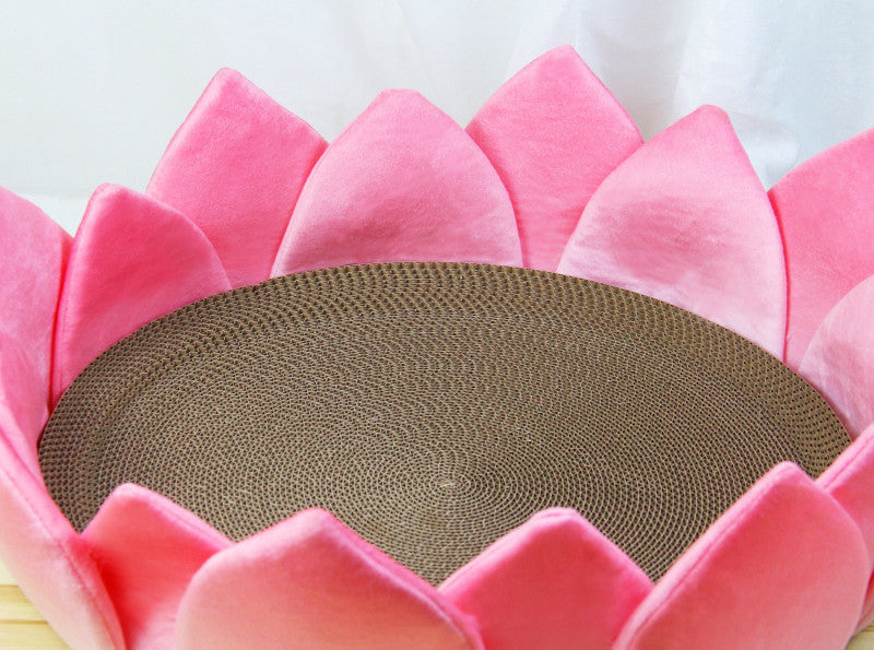 HKM-754003 Pet Cool Nest Lotus Shape Round