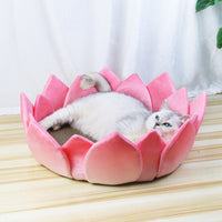 HKM-754003 Pet Cool Nest Lotus Shape Round
