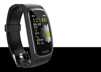 HKM-754131 Waterproof Sports Smart Bracelet with Heart Rate, Blood Pressure, Blood Oxygen Monitoring, and Sleep Tracking