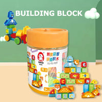 HKM-754195 98pcs DIY Building Block Set for Creative Play - Educational Construction Puzzle Toys for Ages 3+