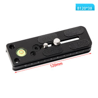 HKM-754195 Yajia Quick Release Plate for Camera Tripods - 30mm/Manfrotto Compatible, Telephoto Lens Mount