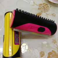 HKM-754387 Pet Comb for Dogs - Simple and Practical Grooming Tool in Red and Yellow with Stainless Steel Material