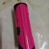 HKM-754387 Pet Comb for Dogs - Simple and Practical Grooming Tool in Red and Yellow with Stainless Steel Material