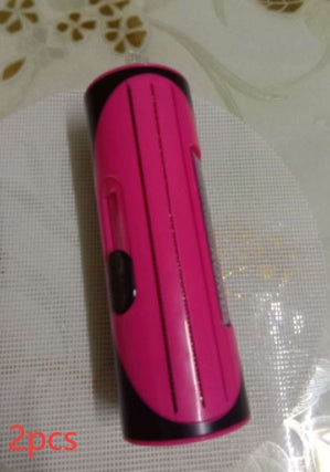 HKM-754387 Pet Comb for Dogs - Simple and Practical Grooming Tool in Red and Yellow with Stainless Steel Material