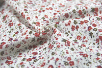 HKM-754451 Cotton Floral Printed Fabric for Clothing - 100% Cotton, 160cm Width, 90g/㎡