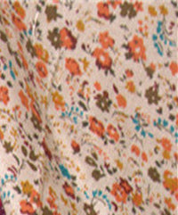 HKM-754451 Cotton Floral Printed Fabric for Clothing - 100% Cotton, 160cm Width, 90g/㎡