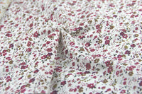 HKM-754451 Cotton Floral Printed Fabric for Clothing - 100% Cotton, 160cm Width, 90g/㎡