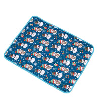 HKM-754579 Christmas-Themed Absorbent Urine Pads for Dogs - Non-Slip & Quick-Drying Options in Multiple Sizes