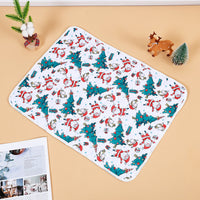 HKM-754579 Christmas-Themed Absorbent Urine Pads for Dogs - Non-Slip & Quick-Drying Options in Multiple Sizes