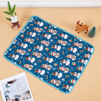 HKM-754579 Christmas-Themed Absorbent Urine Pads for Dogs - Non-Slip & Quick-Drying Options in Multiple Sizes