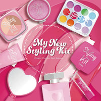 HKM-754579 Kids' Pink Pretend Play Makeup Kit - Beauty Fashion Cosmetic Set for Ages 2-9