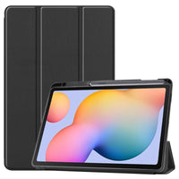 HKM-754707 S6 Lite 10.4 Three-Fold Leather Case with Pen Slot - Multiple Colors Available