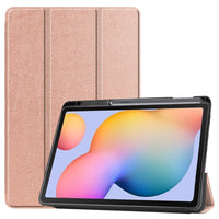 HKM-754707 S6 Lite 10.4 Three-Fold Leather Case with Pen Slot - Multiple Colors Available