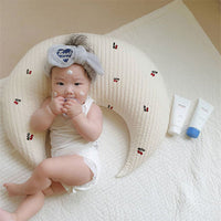 HKM-754899 U-Shape Nursing Pillow for Babies – Anti-Mite Cotton Cushion in Various Colors